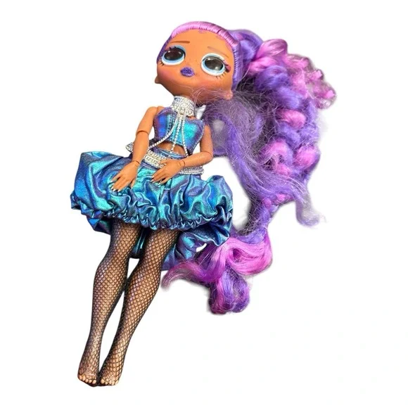 LOL Surprise OMG Fashion Dolls Lot of 2 MGA 2019 Goth & Glam Outfits Loose - Picture 3 of 6